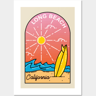 Long Beach California Posters and Art